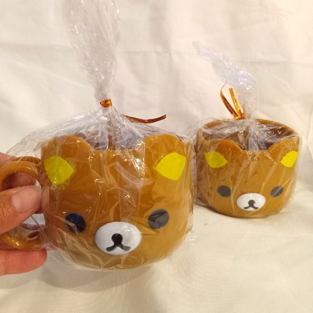 Clearance Hello kitty bear cups set of 2